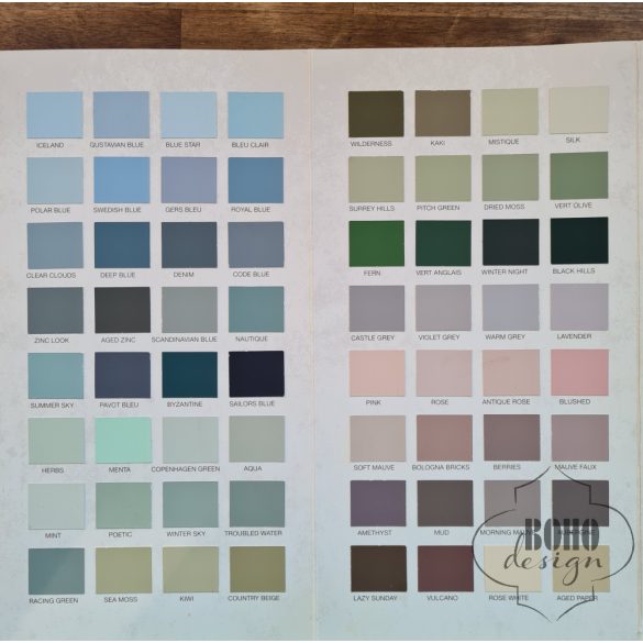 Autentico Versante Chalk Paint bútorfesték krétafesték, amit nem kell viasszal lezárni!