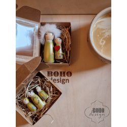 Arany fabábuk -  kucsmás, szivecskés, koszorús, fenyős