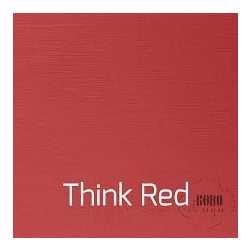  Think Red 125 ml MATT -  AUTENTICO VERSANTE (nem kell viaszolni vagy lakkozni) 