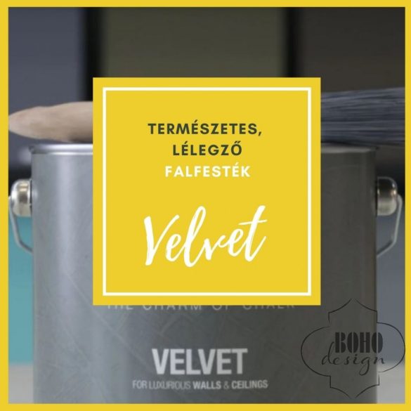 Velvet - lélegző falfesték (2,5 liter)