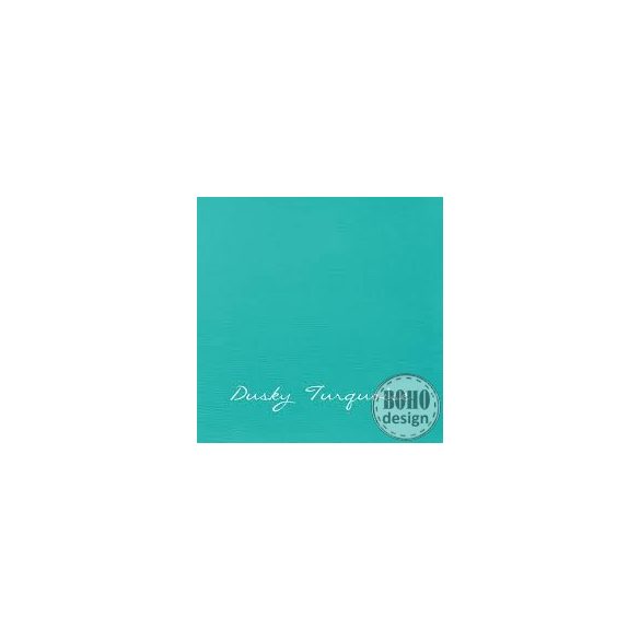 Dusky Turquoise / Fakó türkiz -  ÚJ szín 2021 - 125 ml - AUTENTICO VINTAGE CHALK PAINT P