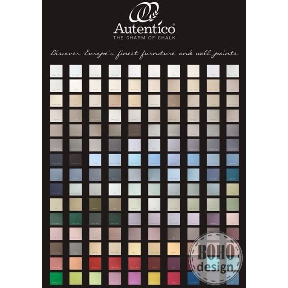 Autentico Versante Chalk Paint bútorfesték krétafesték, amit nem kell viasszal lezárni!