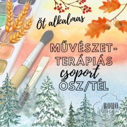   Művészetterápiás csoport 2026. szeptember (őszi/téli csoport) 6 alkalom