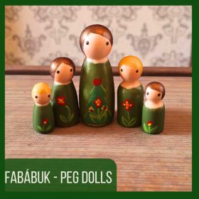 Fabábuk - Peg dolls